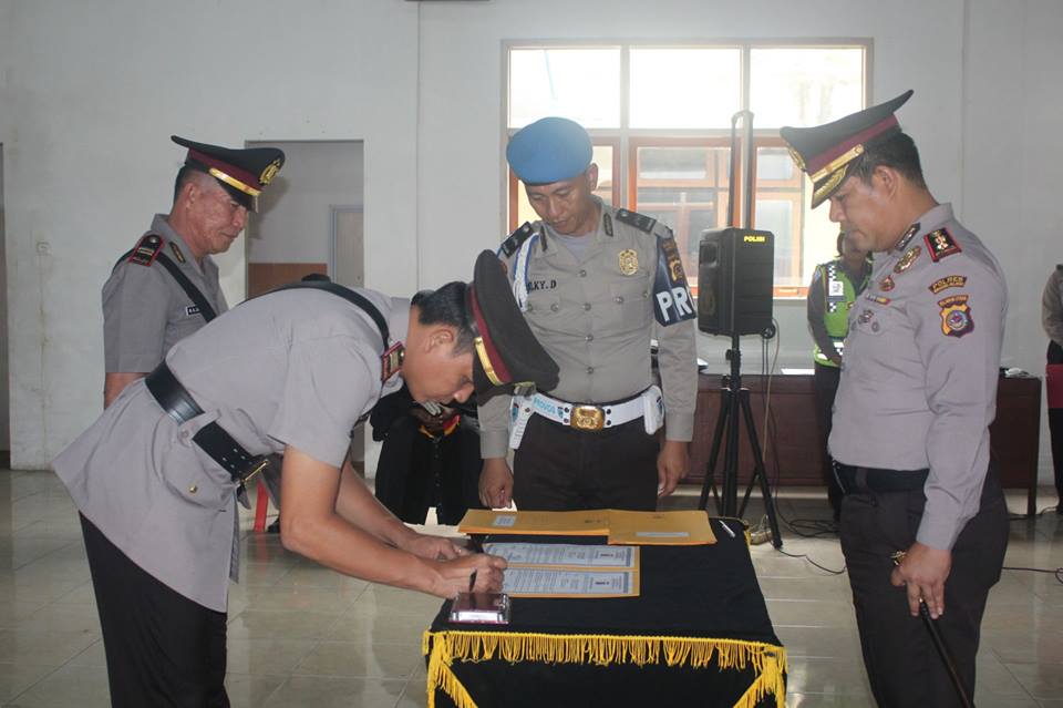 Kasat Lantas dan Reskrim Minsel Berpindah Tangan